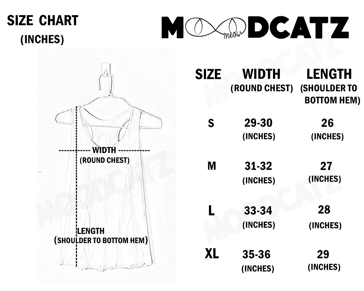 Racer size chart