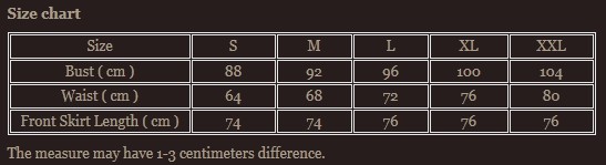 Size chart 3