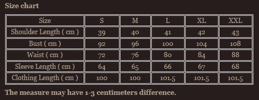 Size chart 7