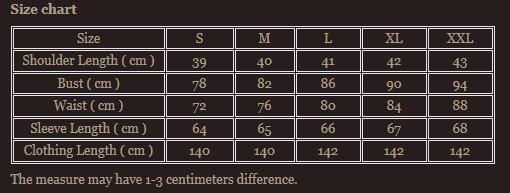 Size chart 9