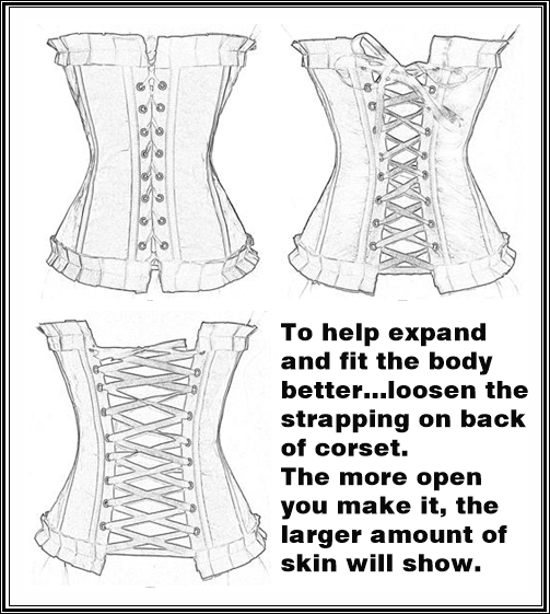 4 Steps On How To Wear A Corset And Look Amazing!