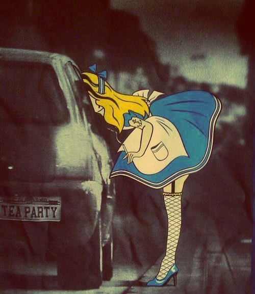 Dirty Street Ho Alice in Wonderland - Kinderstrich