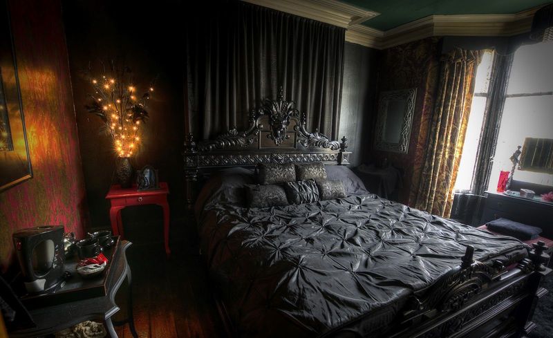 creating a gothic haven in your bedroom