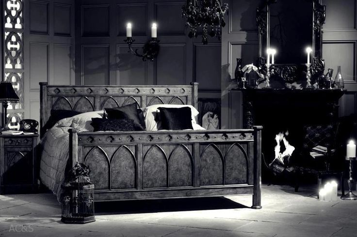 creating a gothic haven in your bedroom