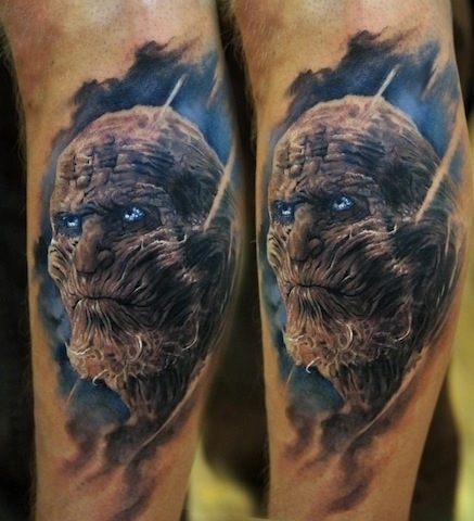 A Terrifying White Walker from Game of thrones