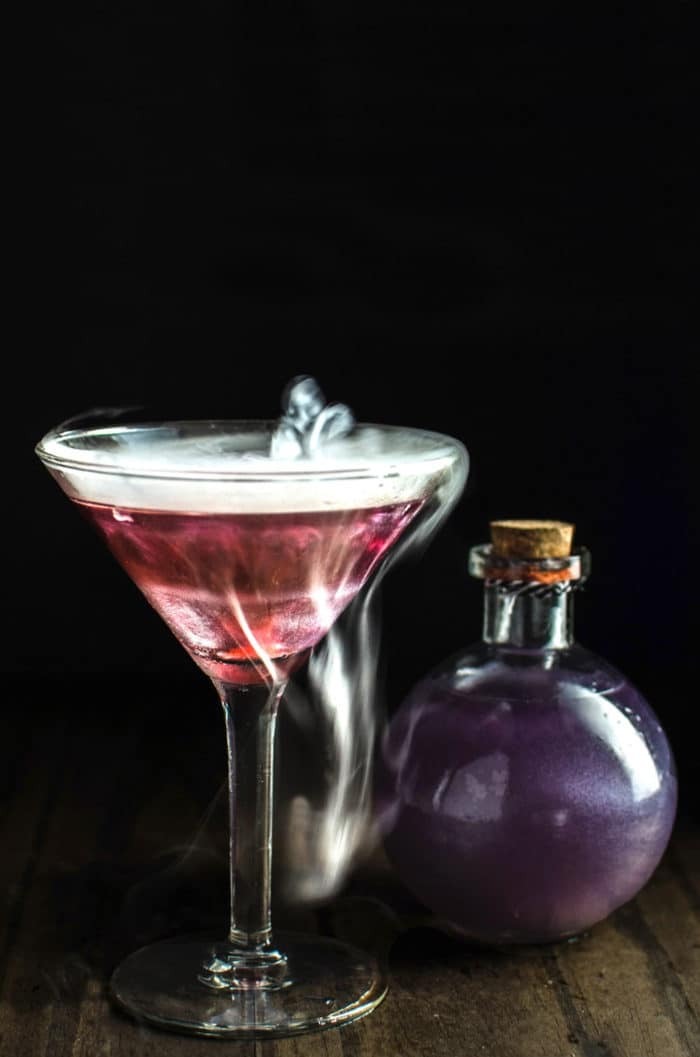 Witches Heart Halloween Cocktail