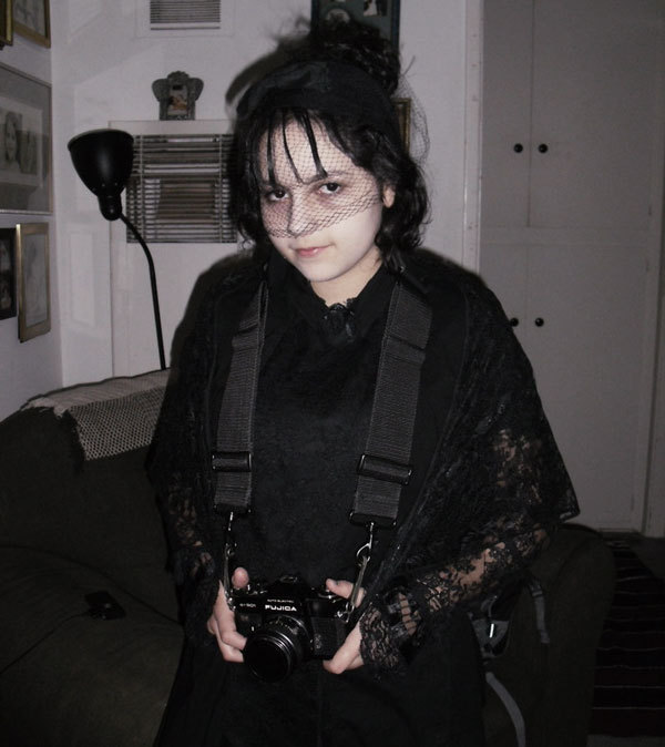 Gothic cosplay for Halloween