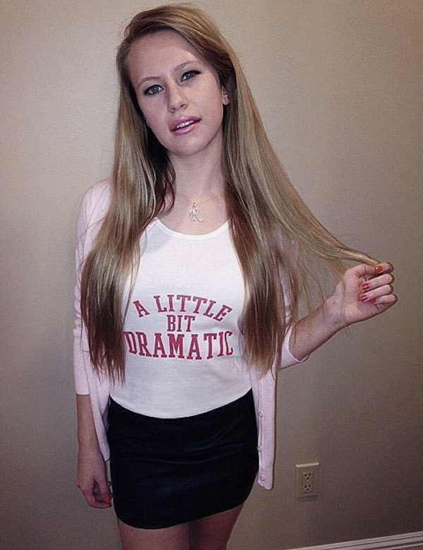 Regina George cosplay for Halloween