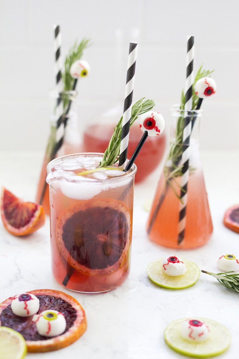 Monster Mash margarita Halloween cocktail