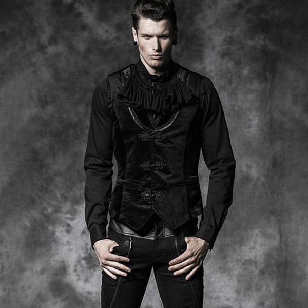 Add a Gothic edge to formal outfits with a Gothic Vest