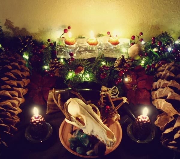 Alternative christmas decor