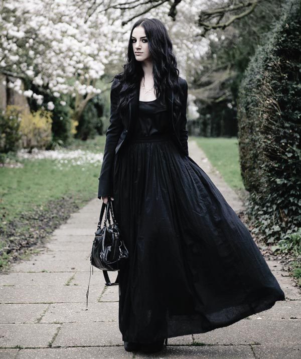 Gothic Christmas Party: A Gothic Gown for Formal Events
