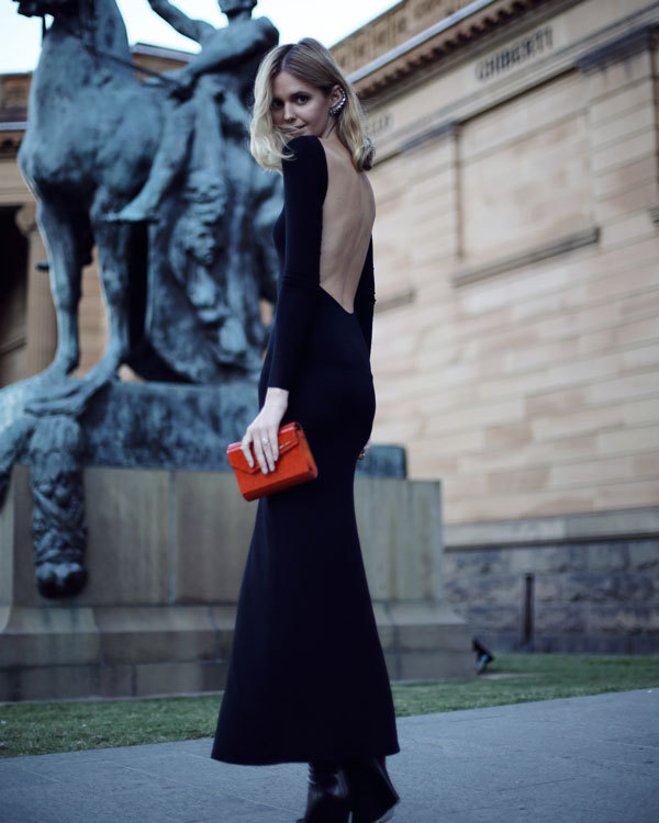 Gothic Evening Dresses That Flatter a Smaller Bust: Backless Dresses