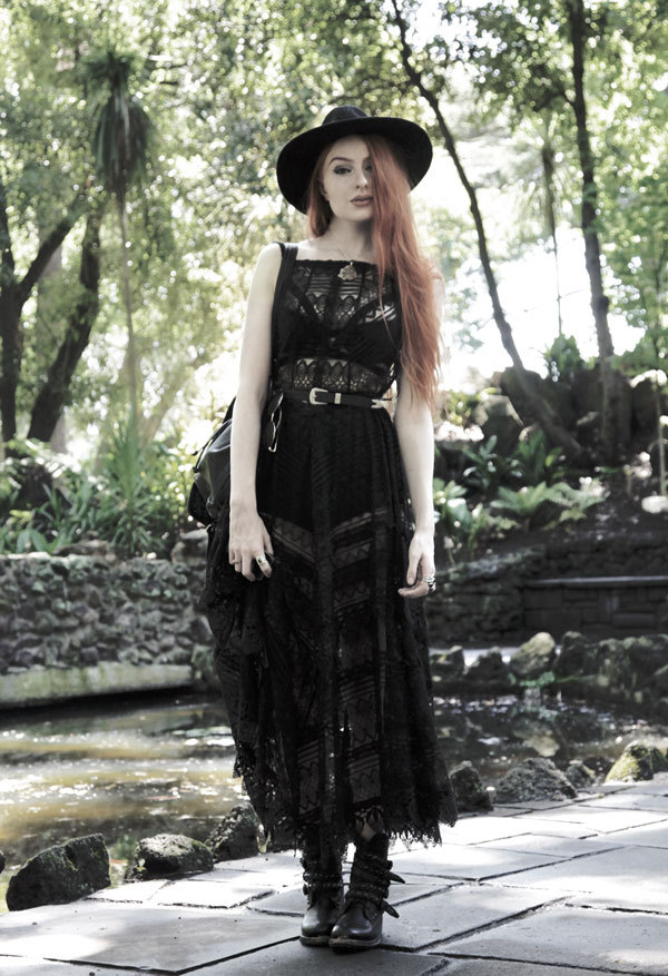 Gothic Evening Dresses That Flatter a Smaller Bust: Cutout Styles