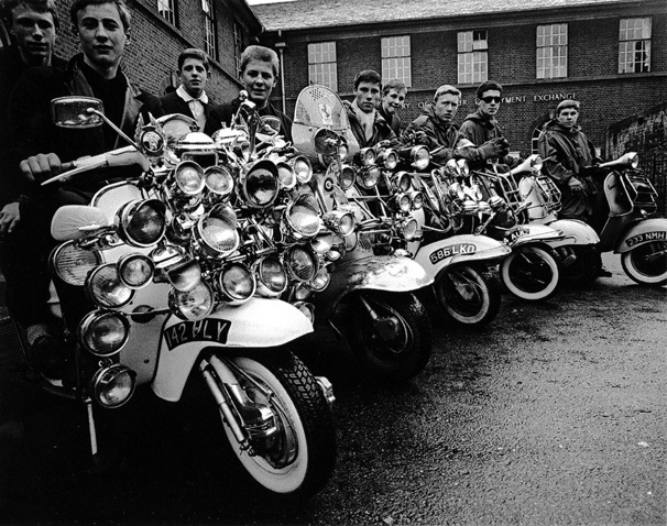 Mods with scooters