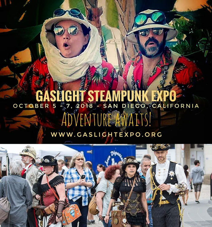 Gaslight Steampunk Expo in San Diego, CA