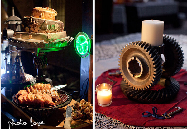 Awesome Favors For Your Steampunk Themed Wedding: Steampunk Treats