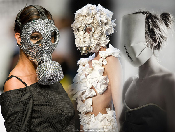 Gas Masks on modern fashion