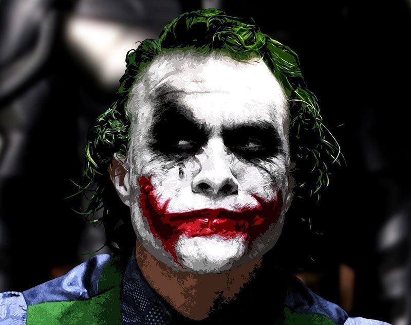 The Creepiest Clowns the World Has Ever Seen: the joker heath ledger