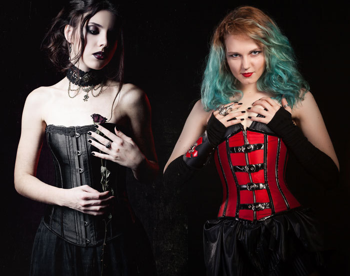 Goth Corset costumes