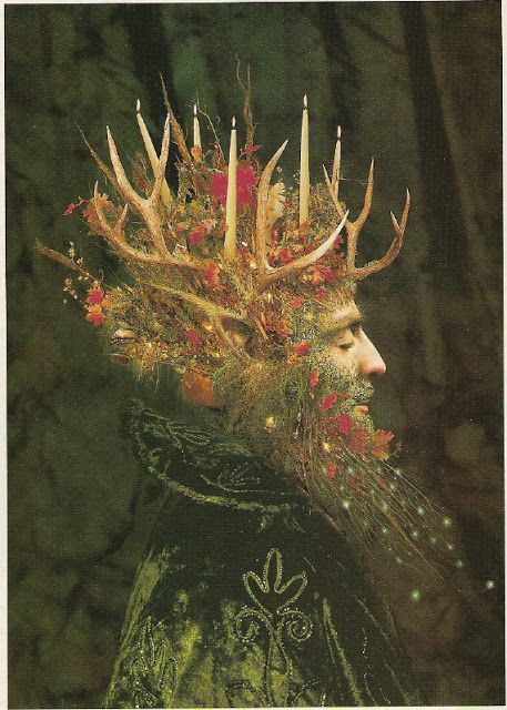 Yule art tattoo designs and ideas for pagans